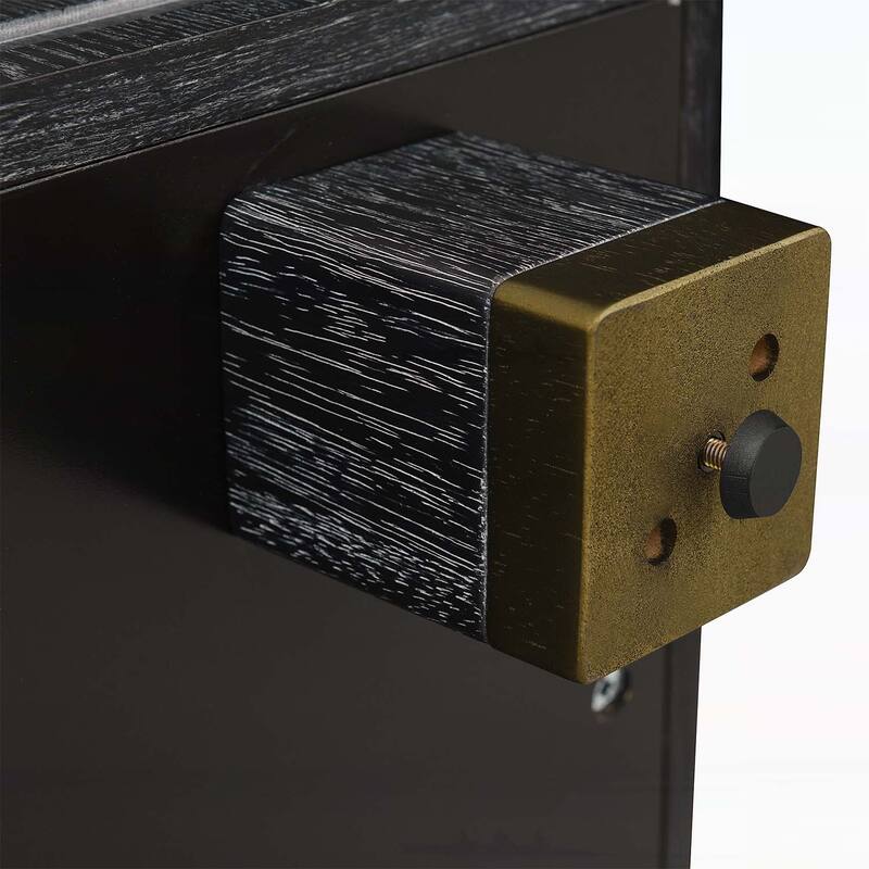 Exquisite Buffet Cabinet with Adjustable Shelves and Handcrafted Details