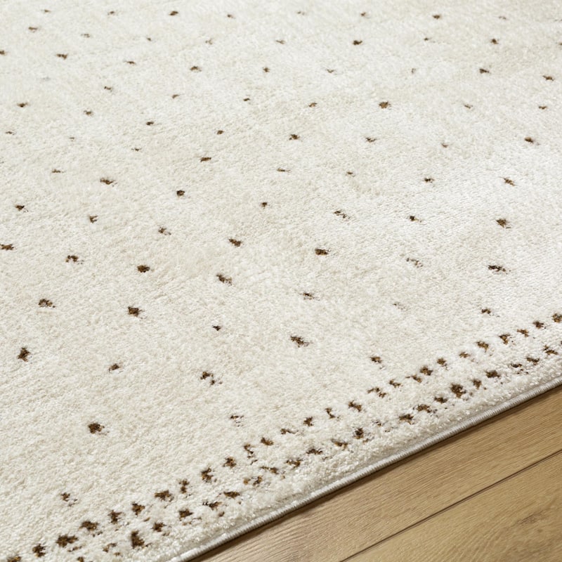 Livabliss Freud Bohemian Dots Area Rug