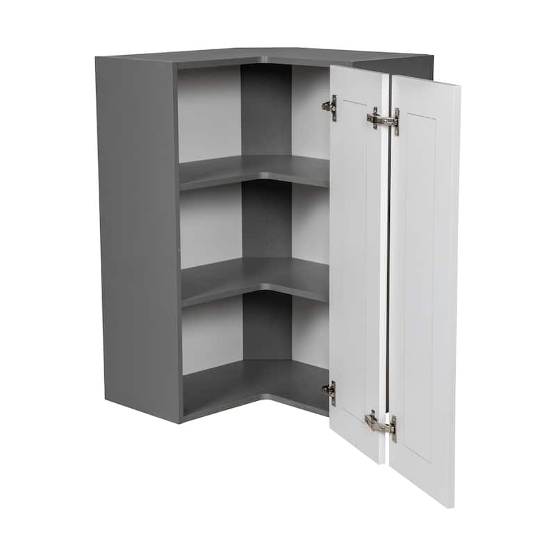 24" x 36" Wall Easy Reach-Double Door-Grey - 24 x 36 x 12