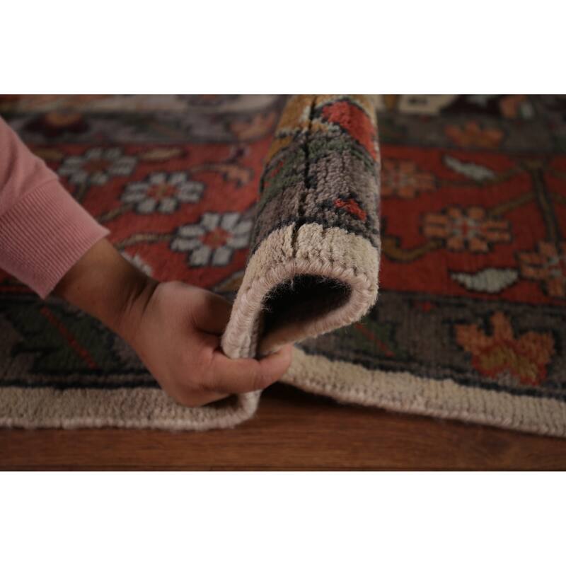 Animal Pictorial Ziegler Indian Large Area Rug Handmade Wool Carpet - 10'0"x 13'10"