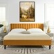 preview thumbnail 98 of 193, Aspen Upholstered Channel Tufted Platform Bed