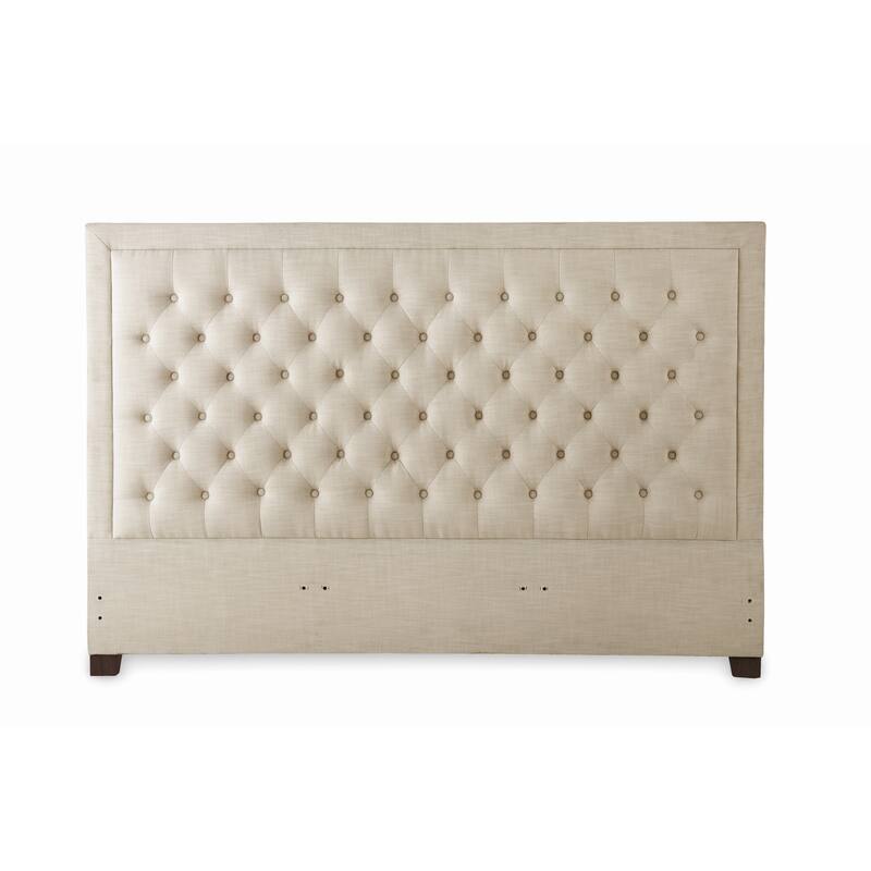 Steve Silver Isabel Button Tufted Upholstered Platform Bed