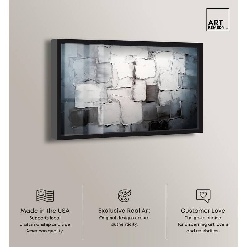 Urban Grid Shadowbox by Art Remedy