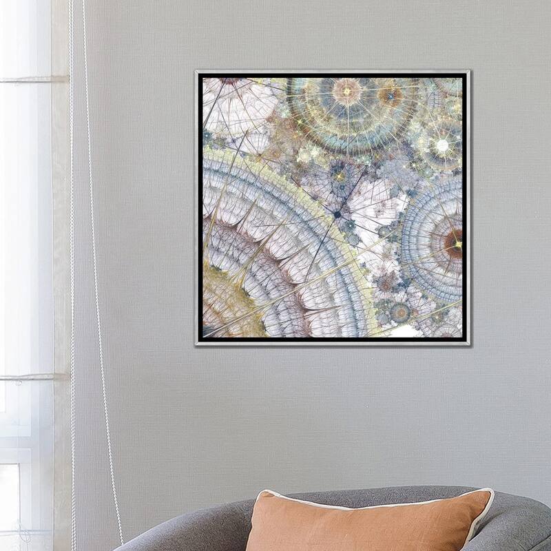 iCanvas "Clockworks II" by James Burghardt Framed