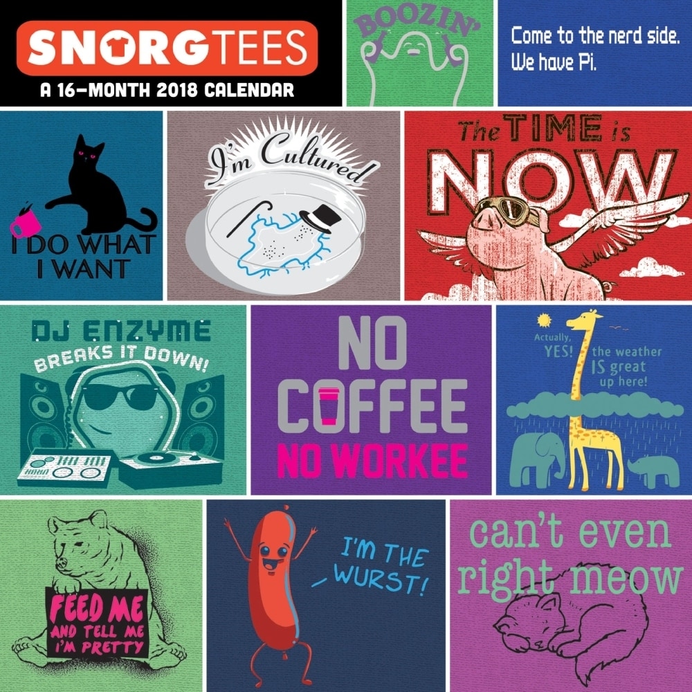 Shop Snorg Tees Wall Calendar Jokes Insult By Trends