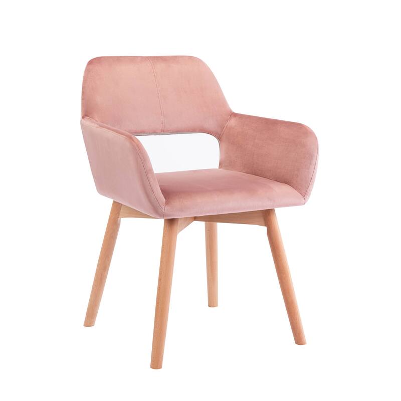 Porthos Home Diana Velvet/ Beech Wood Dining Chairs (Set of 2)