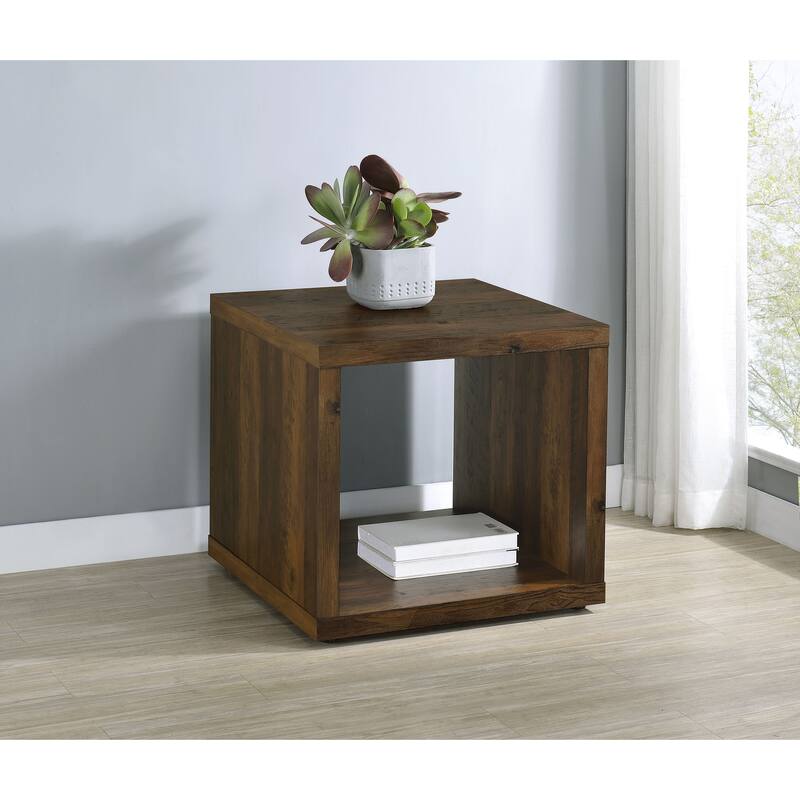 Frisco Square Engineered Wood Side End Table