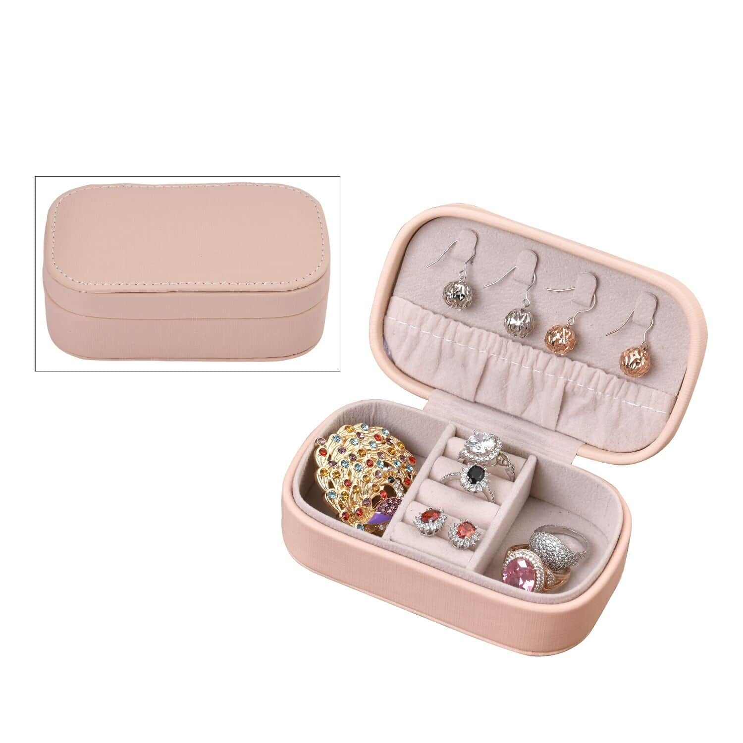 Jewelry box with hot sale necklace hooks