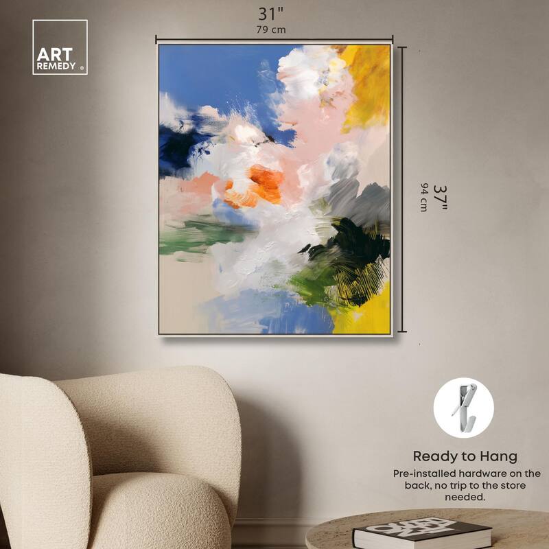 Clouds and Color I Canvas by Art Remedy