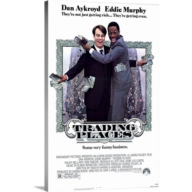 Shop Trading Places 1983 Canvas Wall Art Overstock 24134977