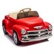 preview thumbnail 41 of 98, 12V Ride-On Car for Kids with Bluetooth, USB, and Colorful LED Lights Red