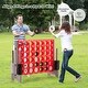 preview thumbnail 4 of 10, Costway Jumbo 4-to-Score 4 in A Row Giant Game Set Outdoor Indoor Kids