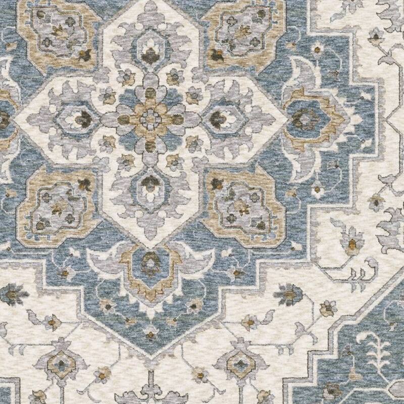 HomeRootsMedallion Traditional Runner Area Rug