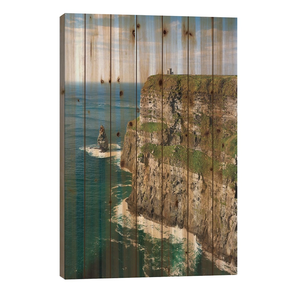 Cliffs of Moher Print On Wood by Gareth McCormack - Multi-Color