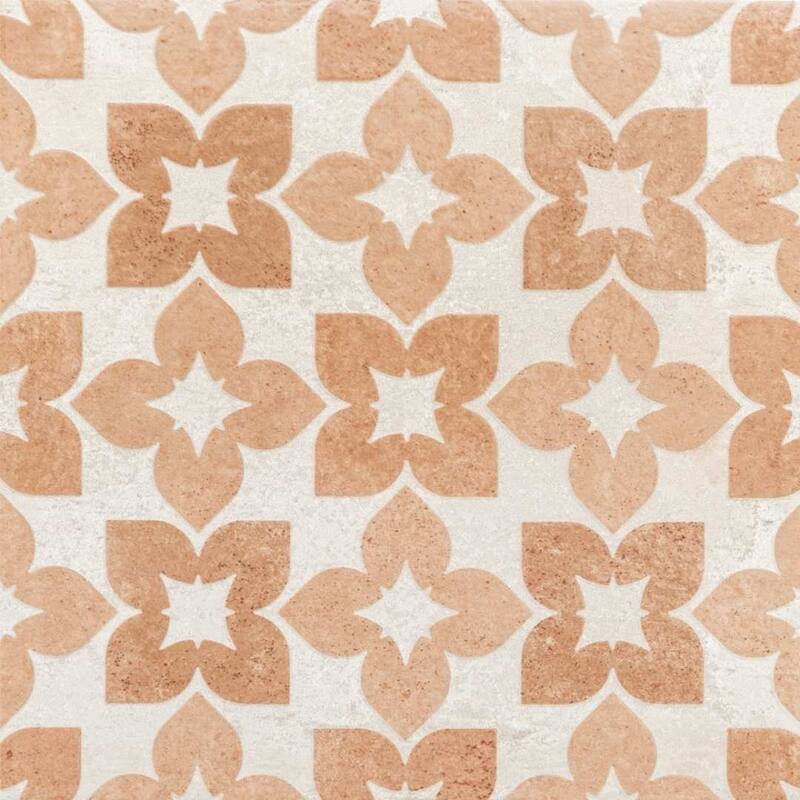 The Tile Life Phlox 8x8 Terracotta Porcelain Floor & Wall Tile