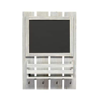 Elegant Designs Chalkboard Sign with Storage