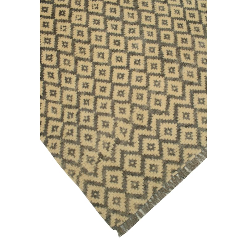 Balochi Adila Ivory/Grey Rug - 3'2" x 4'11"