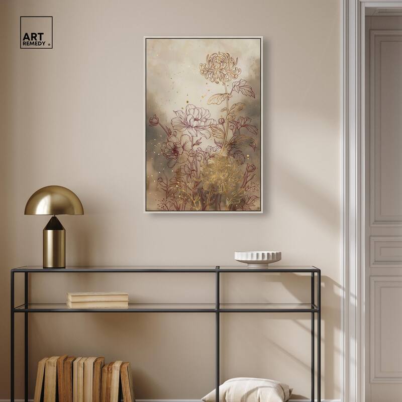Flourishing Canvas by Art Remedy