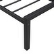 preview thumbnail 12 of 71, Metal Platform Bed With Two Drawers,House-Shaped Headboard Design