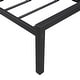preview thumbnail 53 of 75, Metal Platform Bed with 2 Drawers, Bedroom Kids Bed Frame with House-Shaped Headboard Design and Support Slats, Easy Assembly