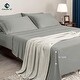 preview thumbnail 12 of 52, CHUN YI Cotton Tencel Bedding Set Fitted Sheet Flat Sheet Pillowcases