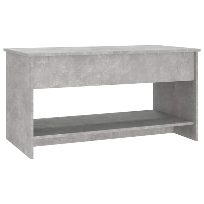 vidaXL Coffee Table Lift Top End Table Accent Side Sofa Table Engineered Wood - 40.2" x 19.7" x 20.7"