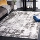 preview thumbnail 16 of 16, SAFAVIEH Lindsay Shag Chara Modern Abstract 2-inch Thick Rug 4' x 6' - Dark Grey/Grey - Rectangle