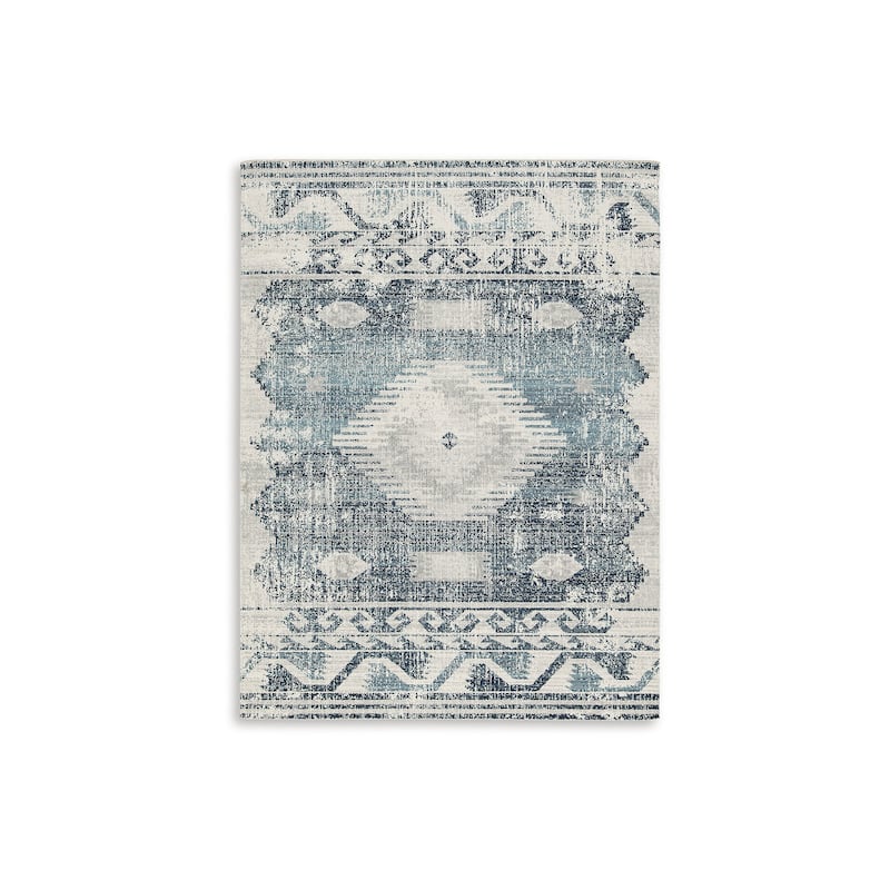 Signature Design by Ashley Daddridge Blue/Gray/Ivory Rug