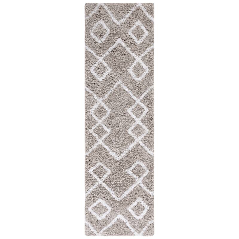 SAFAVIEH Handmade Toronto Shag Shaniqua Polyester Rug