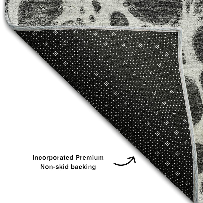 Premium Washable Super Soft Abstract Ombre Mayfield Rug