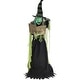 preview thumbnail 2 of 10, Haunted Hill Farm 6-Ft. Tall Motion-Activated Enchantress Witch, Premium Talking Halloween Animatronic, Plug-In