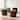 18.5" Velvet Round Swivel Vanity Stool/Ottoman