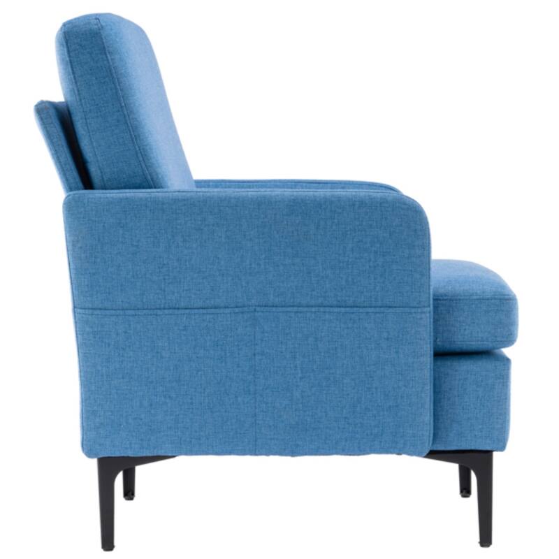 Lounge Chair Stylish and Comfortable Single Sofa Accent Chair for Living Room or Bedroom - 31.1” x 26.77” x 34.65” (L x W x H)
