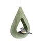 preview thumbnail 1 of 3, Good Directions Rain Drop Fly-Thru Copper Bird Feeder, Verde Finish