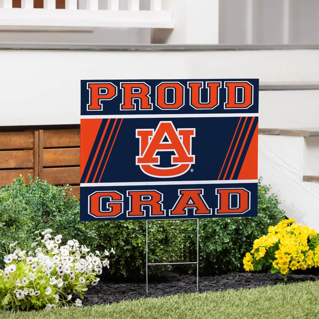 Auburn University 24" x 18" Graduation Coroplast Outdoor Yard Sign