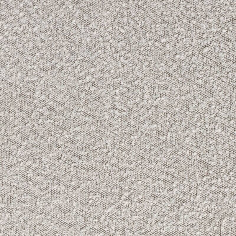 Classic Parson Chair Gray Boucle Fabric 2pc Dining Side Chairs Nalihead Trim Black Solid wood Legs Dining Room Furniture