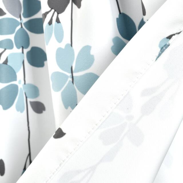 Lush Decor Weeping Flower Room Darkening Window Curtain Valance - 52x18