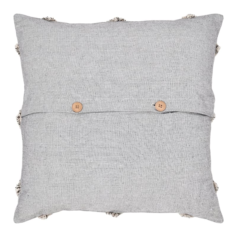 Frayed Lattice Pillow