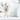 White Stained Glass Large Floral Wall Art Canvas