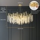 preview thumbnail 13 of 24, Modern Tree Branch Chandelier Gold,Crystal Chandelier for Dining Room