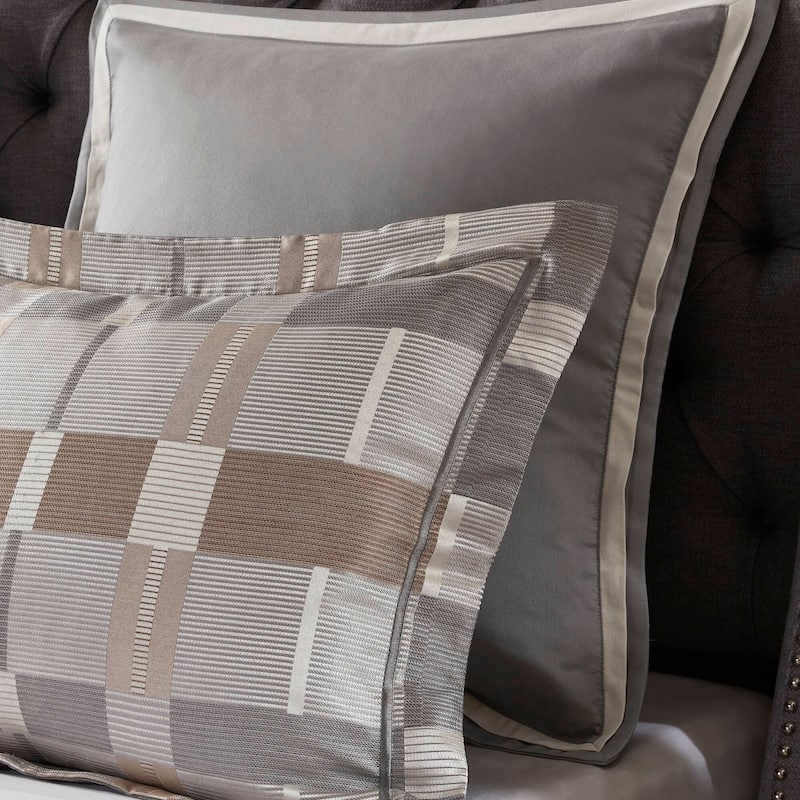 Madison Park Signature Prescott Jacquard Oversized Duvet Style Comforter Set
