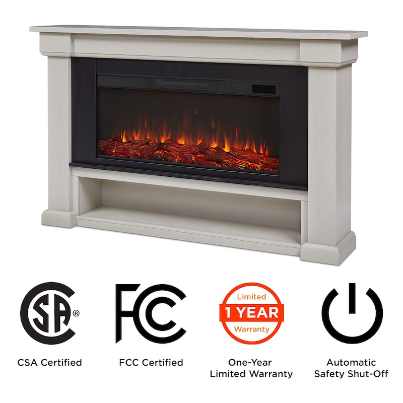 Bristow 66" Landscape Electric Fireplace by Real Flame