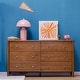 preview thumbnail 1 of 28, Harbor 6-Drawer Dresser Pecan