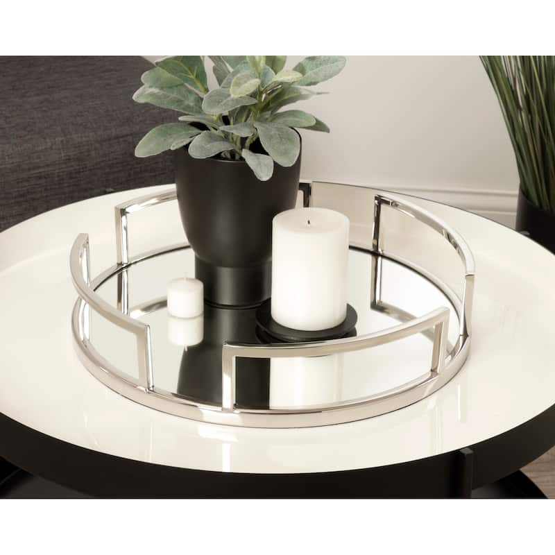 Kate and Laurel Gohana Decorative Metal Tray