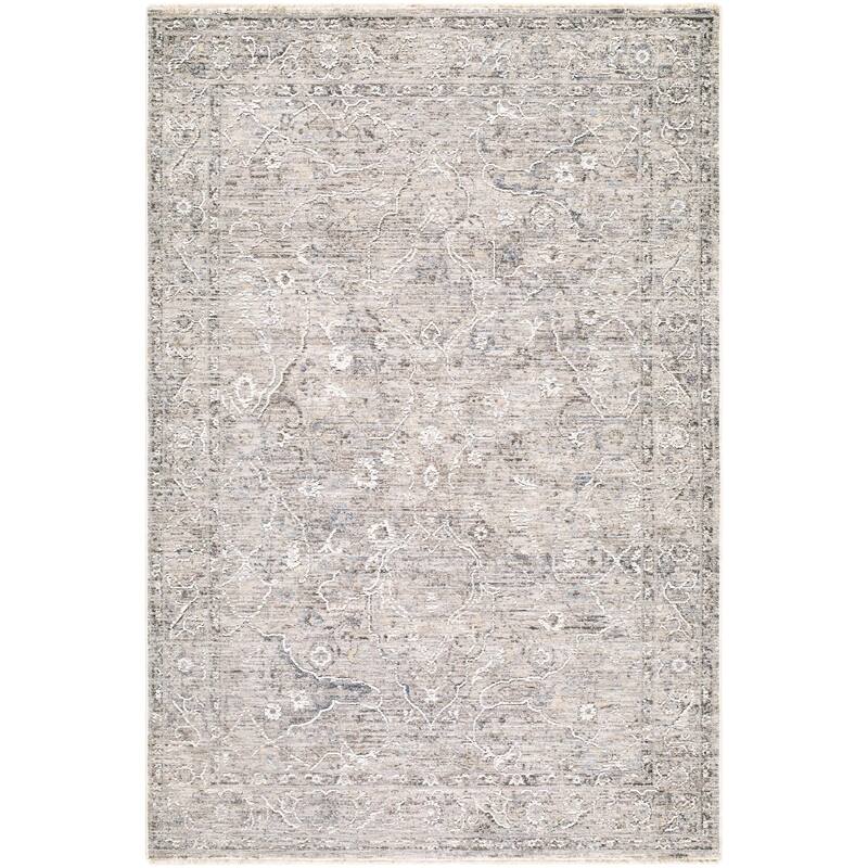Livabliss Seclusion Traditional Area Rug - Cream - 5' x 7'5"