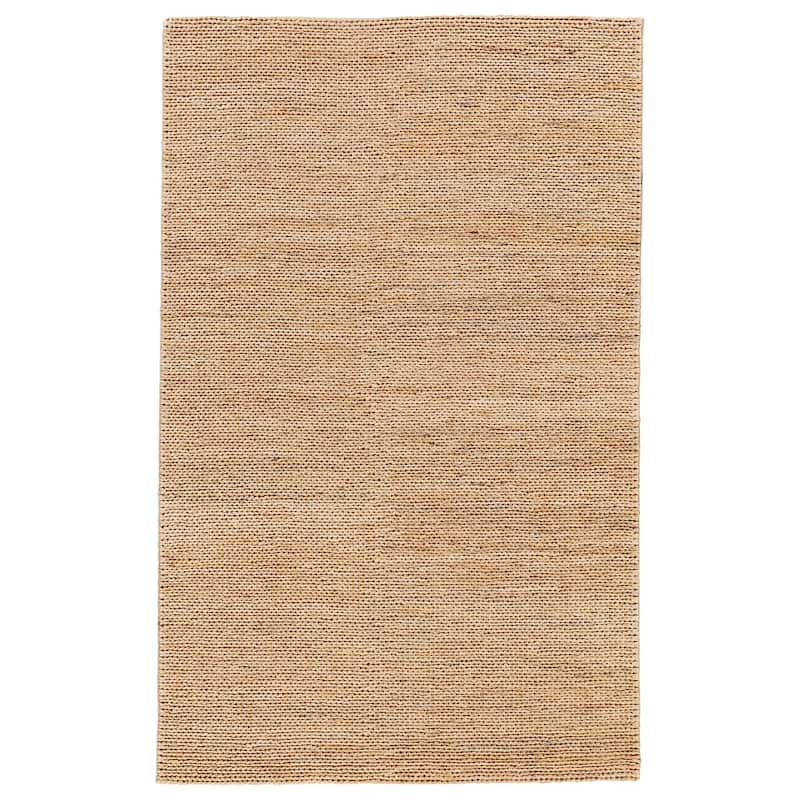 Lorne Hand Woven Transitional Area Rug - 5' x 8' - Golden Straw