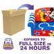 preview thumbnail 4 of 6, Marshmallow Furniture Children's 2 in 1 Flip Open Foam Kids Sofa, Mickey Mouse - 28.5 x 16 x 10 inches