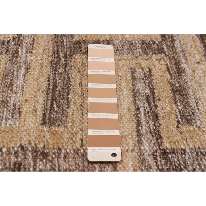 Ankara FW Tan Kilim 5'6" x 7'6" - 5'6 x 7'6