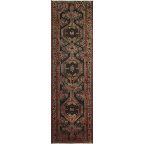 Noori Rug Vintage Roslyn Rose/Beige Runner - 3'5" x 12'11"