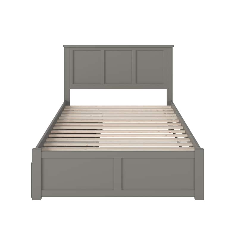 Platform Bed with Drawers - Modern Storage Bed Frame & Turbo Charger